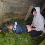 gay boy fucking twink teen in the grass after party