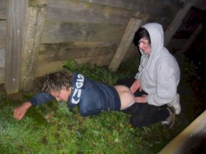 gay boy fucking twink teen in the grass after party