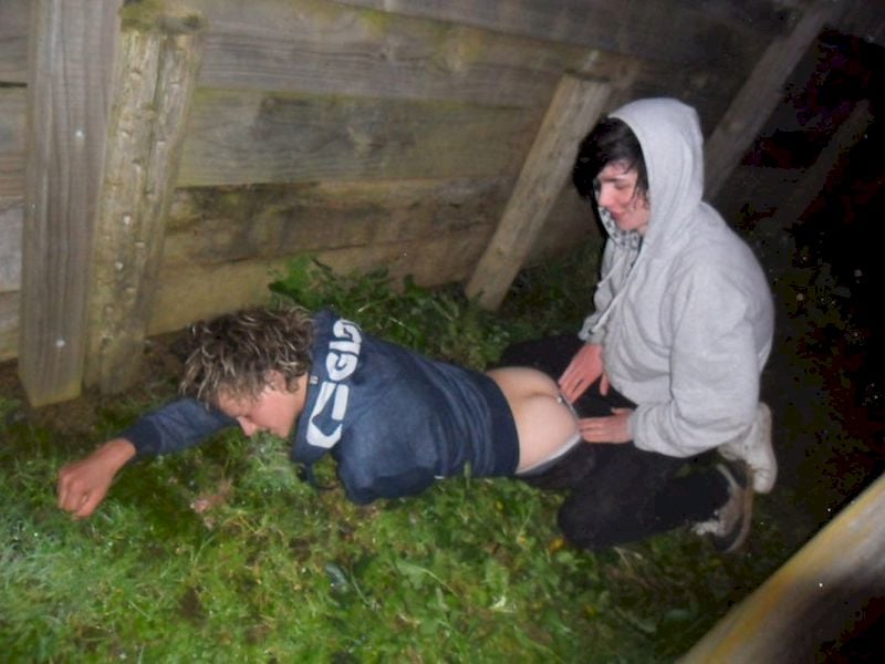 gay boy fucking twink teen in the grass after party photo