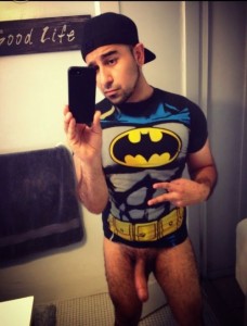 Gay Batman Selfie With Uncut Porn Gay Videos and Pictures